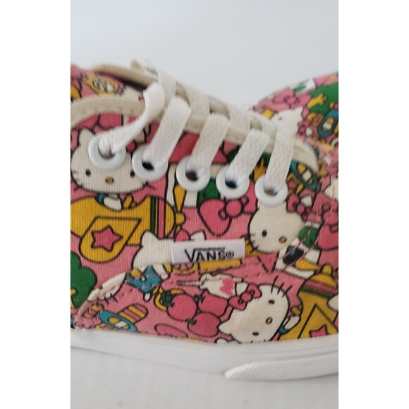 VANS Off The Wall Hello Kitty Pink Low Top Sneakers, Women size 8 Men Size 6.5 - Picture 6 of 11